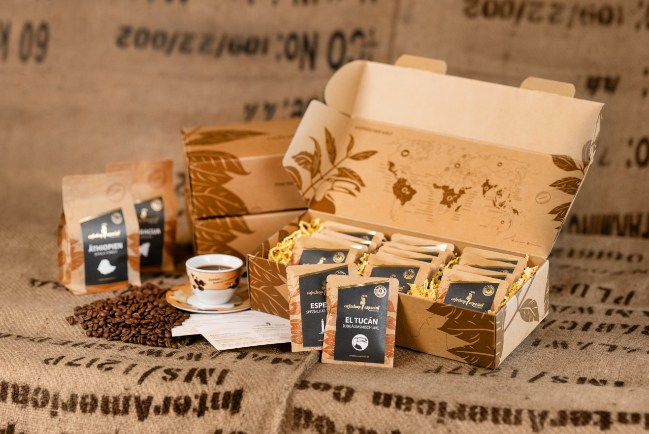 Reise durch die Welt des Kaffees - Probierpaket